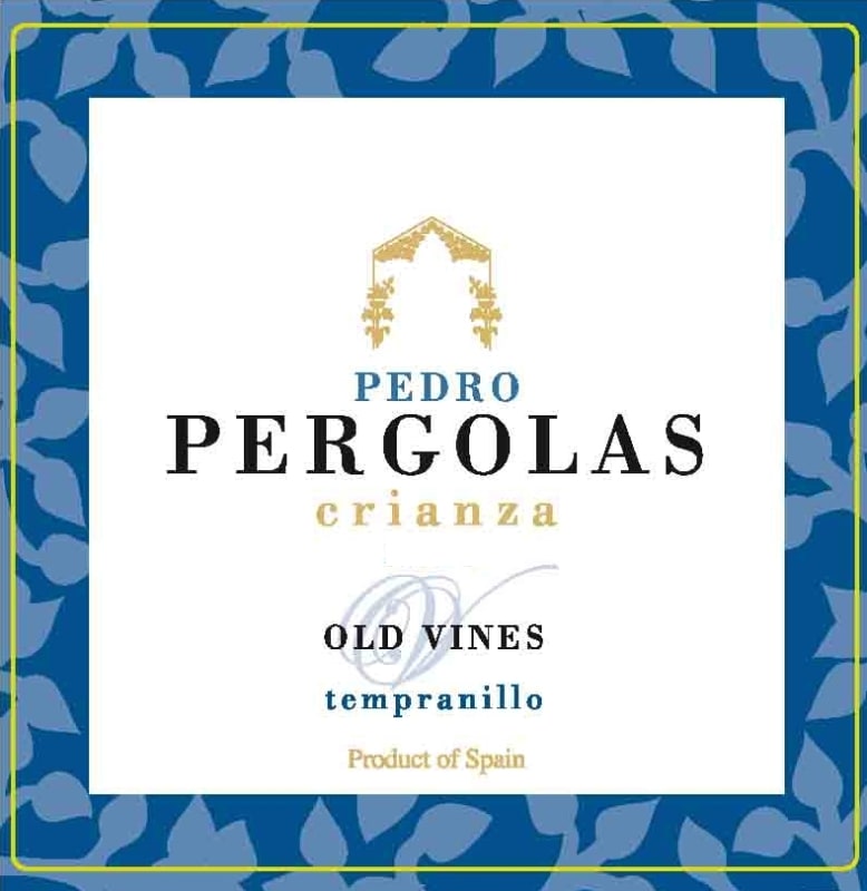 Navarro Lopez Pedro Pergos Old Vines Tempranillo Crianza 2011 Front Label