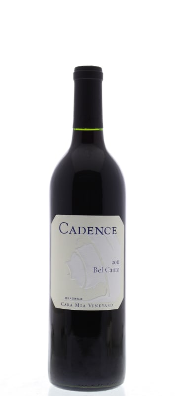 Cadence Cara Maria Vineyard Bel Canto 2011 Front Bottle Shot