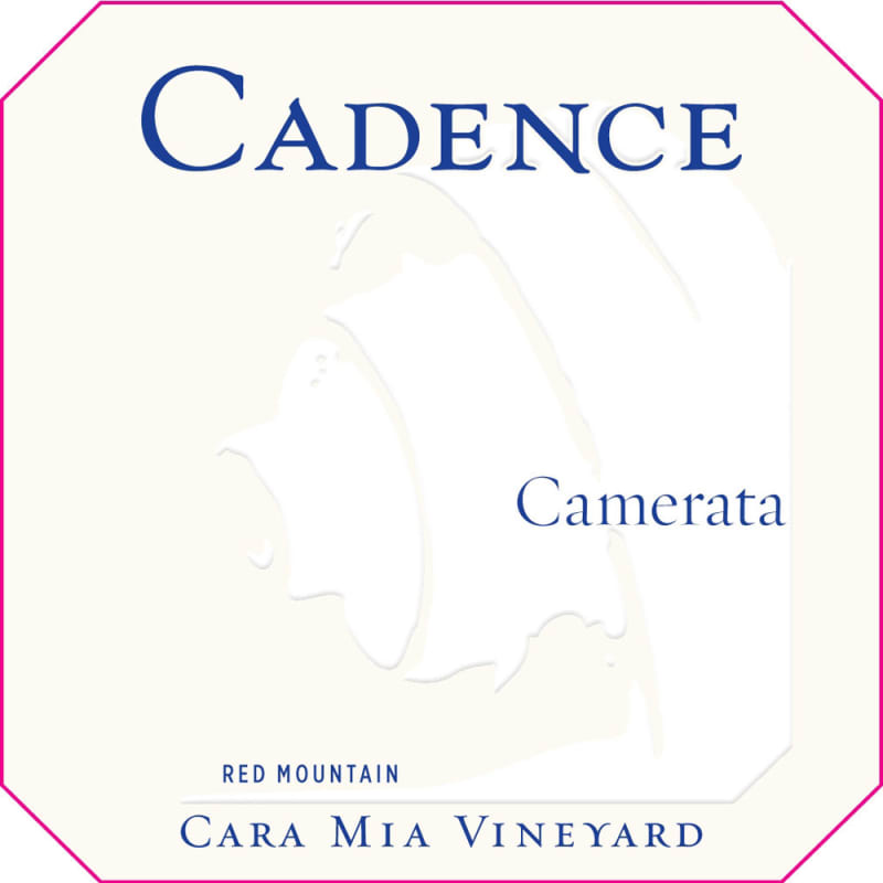 Cadence Cara Mia Vineyard Camerata (375ML half-bottle) 2010 Front Label