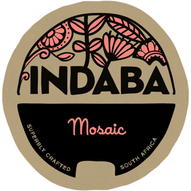Indaba Mosaic 2013 Front Label
