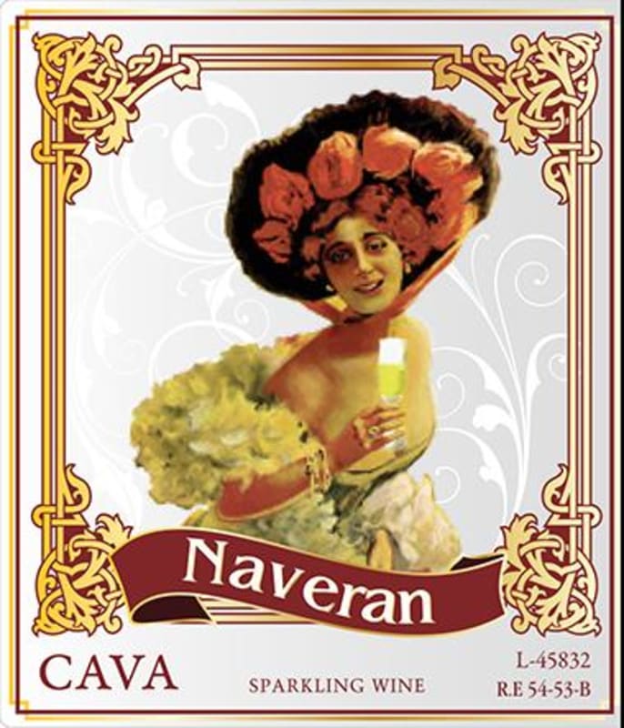 Bodegas Naveran Brut Vintage Rosado 2013 Front Label