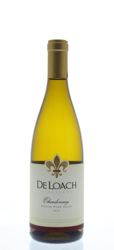 DeLoach Russian River Chardonnay 2013 Front Bottle Shot