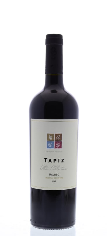 Tapiz Alta Collection Malbec 2012 Front Bottle Shot