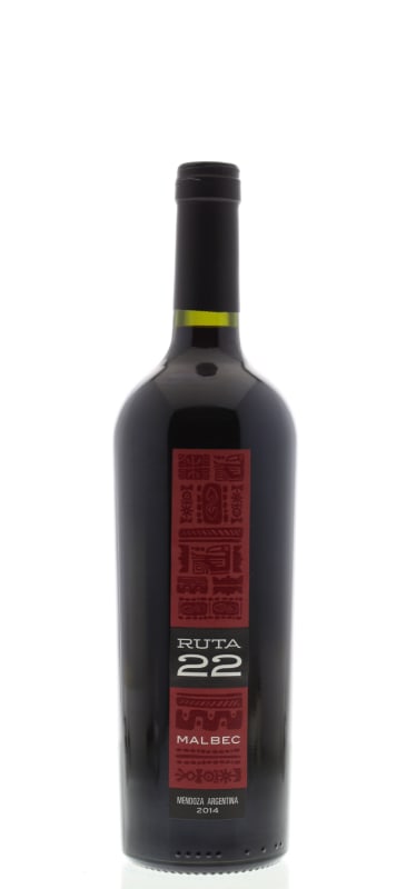 Ruta 22 Malbec 2014 Front Bottle Shot