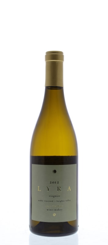 Sean Thackrey Knights Valley Lyra Viognier 2012 Front Bottle Shot