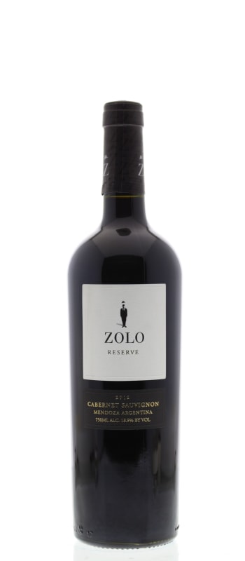 Zolo Reserva Cabernet Sauvignon 2012 Front Bottle Shot