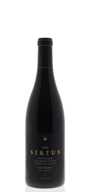 Sean Thackrey Sirius Petite Sirah 2013 Front Bottle Shot
