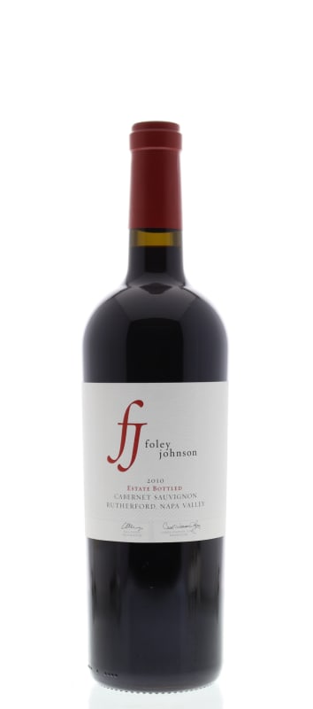 Foley Johnson Estate Cabernet Sauvignon 2010 Front Bottle Shot