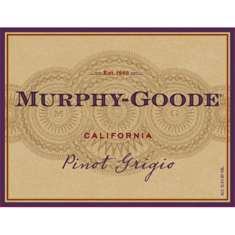Murphy-Goode Pinot Grigio 2013 Front Label