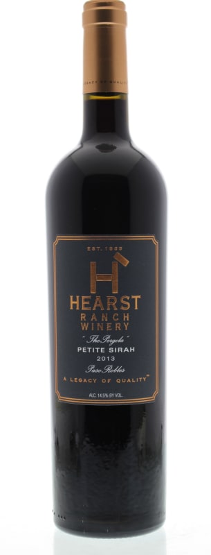 Hearst Ranch The Pergola Petite Sirah 2013 Front Bottle Shot