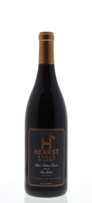Hearst Ranch Three Sisters Cuvee Red 2012 Front Bottle Shot