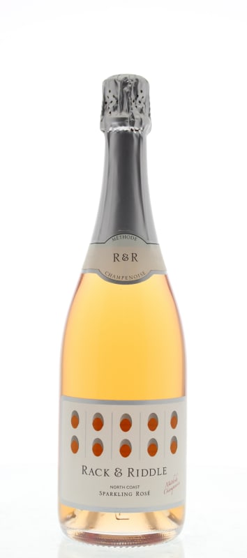 Rack & Riddle Sparkling Rose Front Bottle Shot