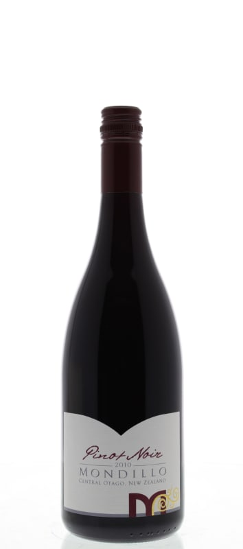 Mondillo Pinot Noir 2010 Front Bottle Shot