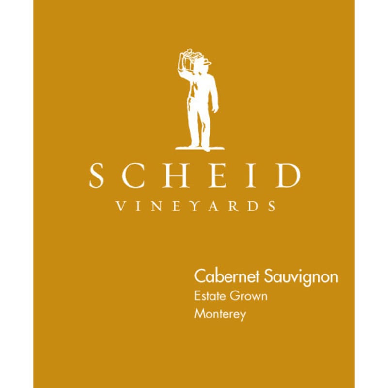 Scheid Vineyards Cabernet Sauvignon 2010 Front Label