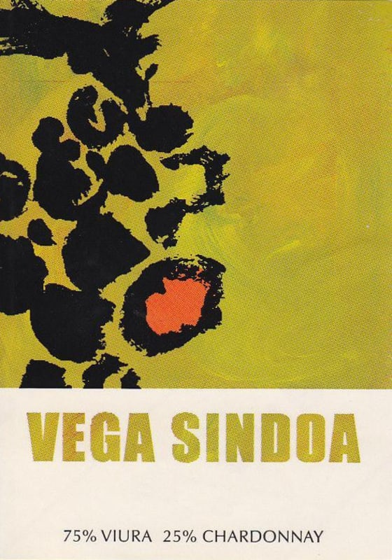 Bodegas Nekeas Vega Sindoa Viura Chardonnay 2013 Front Label
