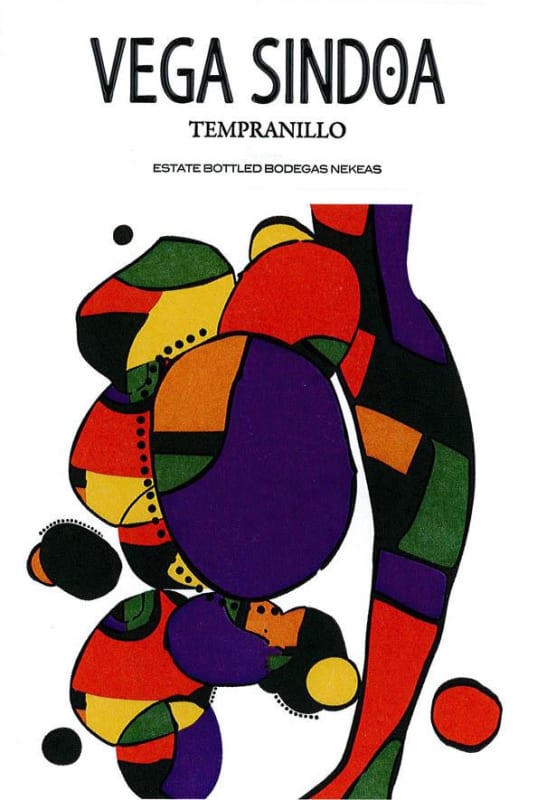 Bodegas Nekeas Vega Sindoa Tempranillo 2014 Front Label