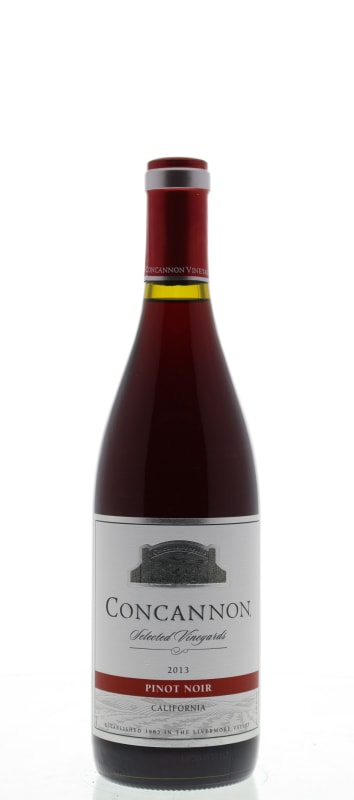 Concannon Selected Vineyards Pinot Noir 2013 Front Bottle Shot