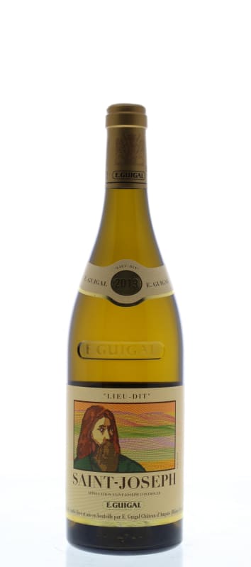 E. Guigal Saint-Joseph Lieu-Dit Blanc 2013 Front Bottle Shot