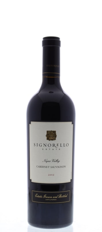 Signorello Estate Cabernet Sauvignon 2012 Front Bottle Shot