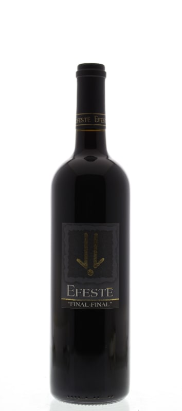 Efeste Final Final Red Blend 2011 Front Bottle Shot
