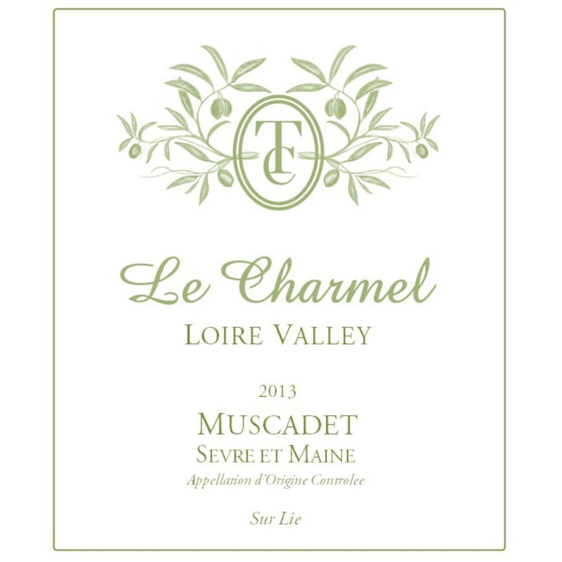 Le Charmel Muscadet 2013 Front Label