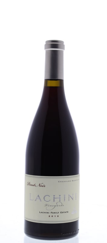 Lachini Vineyards Chehalem Mountains Estate Pinot Noir 2012 Front Bottle Shot