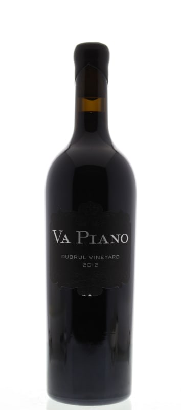 Va Piano DuBrul Cabernet Sauvignon 2012 Front Bottle Shot