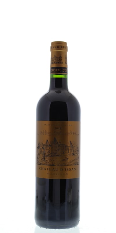 Chateau d'Issan 2012 Front Bottle Shot