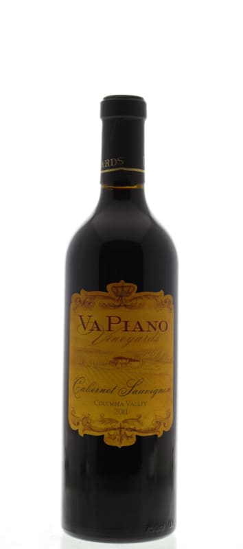 Va Piano Columbia Valley Cabernet Sauvignon 2011 Front Bottle Shot