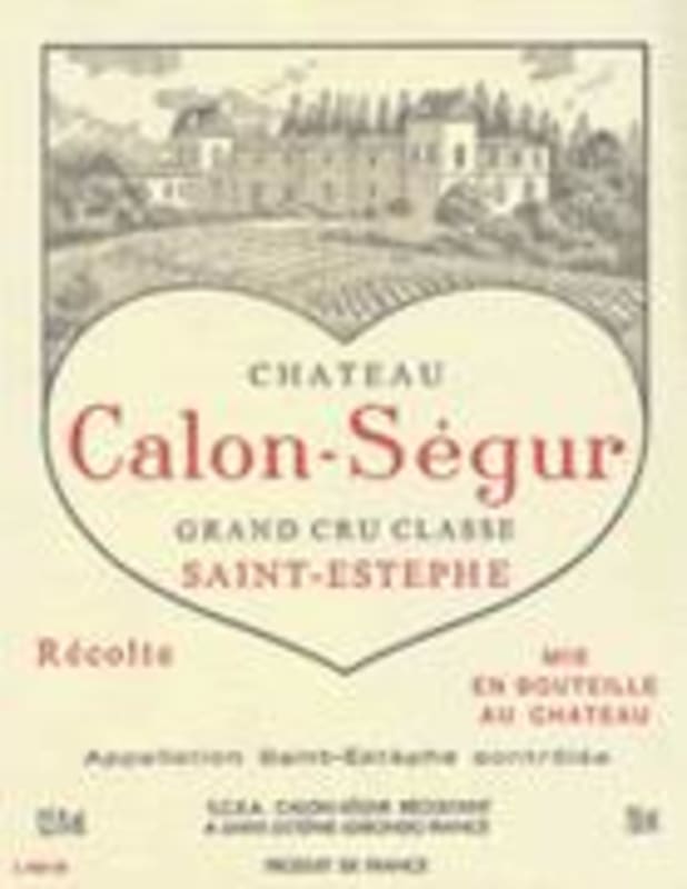 Chateau Phelan Segur 1997 Front Label