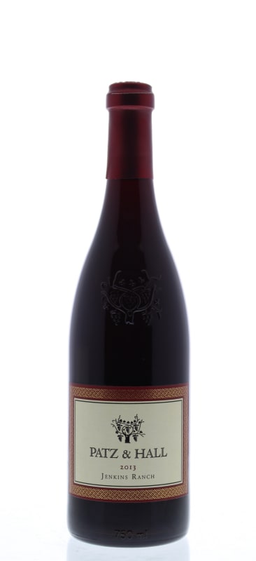 Patz & Hall Jenkins Ranch Pinot Noir 2013 Front Bottle Shot