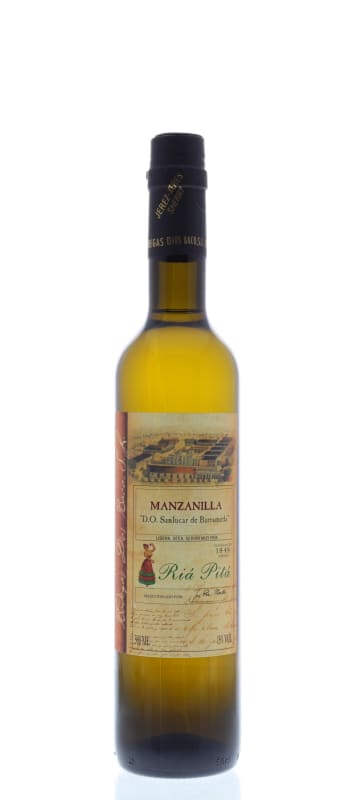 Bodegas Dios Baco Ria Pita Manzanilla Sherry (500ML) Front Bottle Shot
