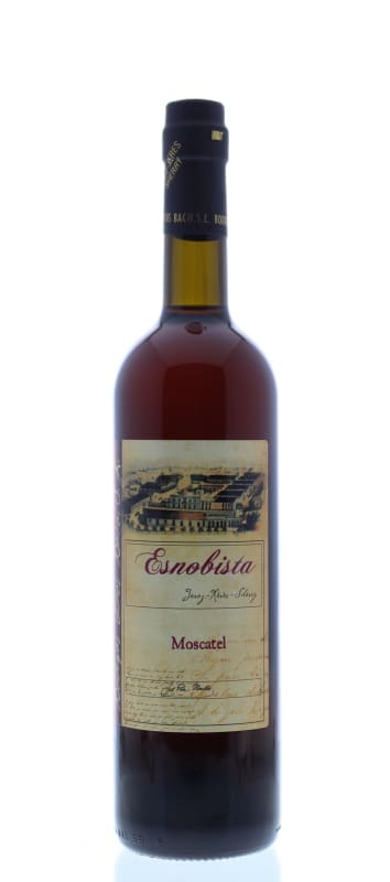 Bodegas Dios Baco Esnobista Moscatel Pasa Front Bottle Shot