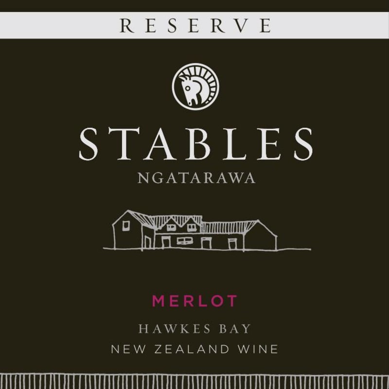Stables Reserve Merlot 2013 Front Label