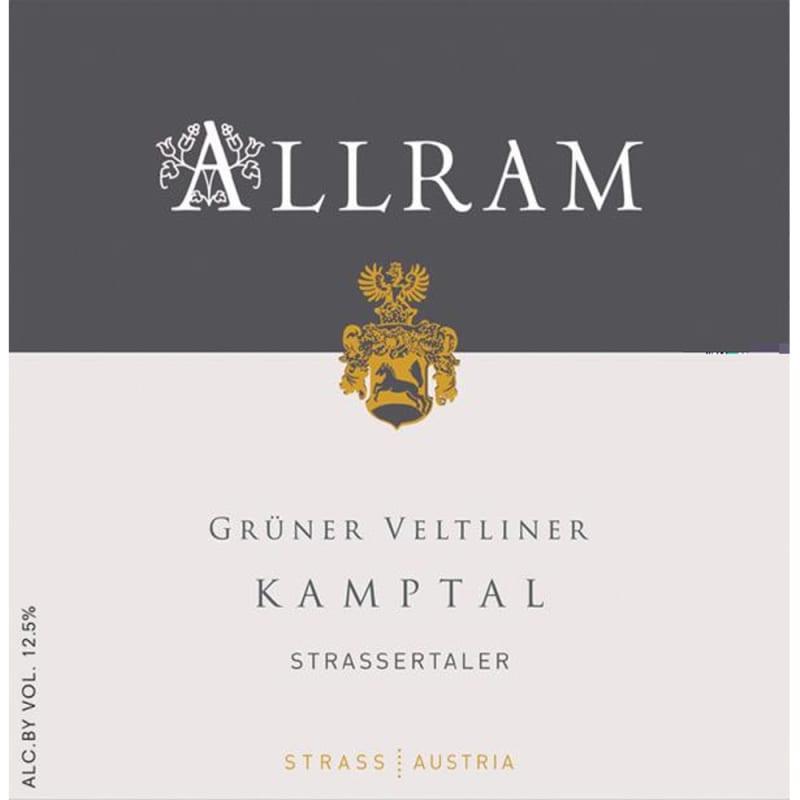 Allram Trocken Kamptal Strassertaler Gruner Veltliner 2014 Front Label