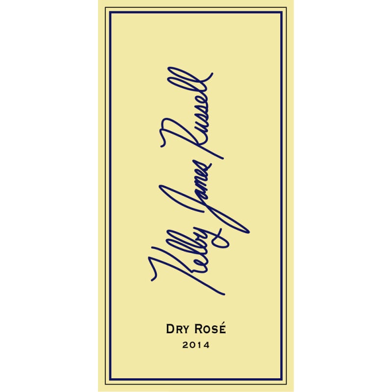 Kelby James Russell Nutt Road Vineyard Dry Rose 2014 Front Label