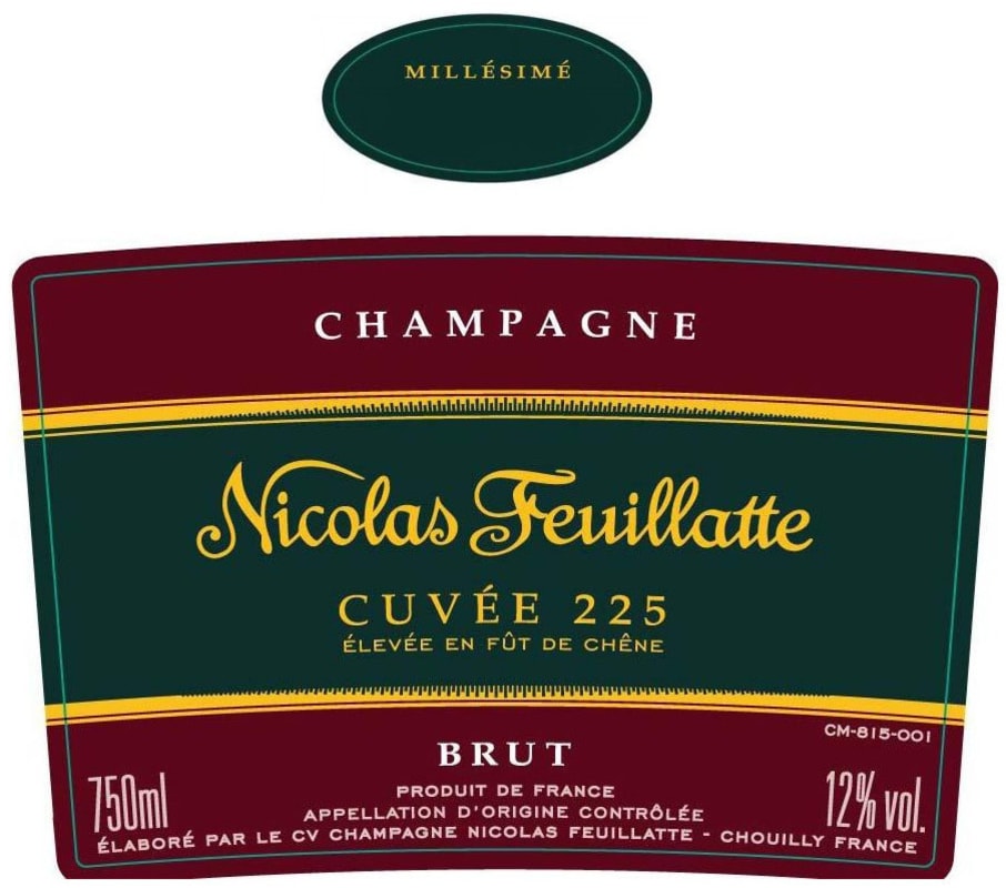 Nicolas Feuillatte Cuvee 225 Millesime Brut Rose 2006 Front Label