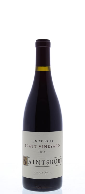 Saintsbury Pratt Vineyard Pinot Noir 2013 Front Bottle Shot