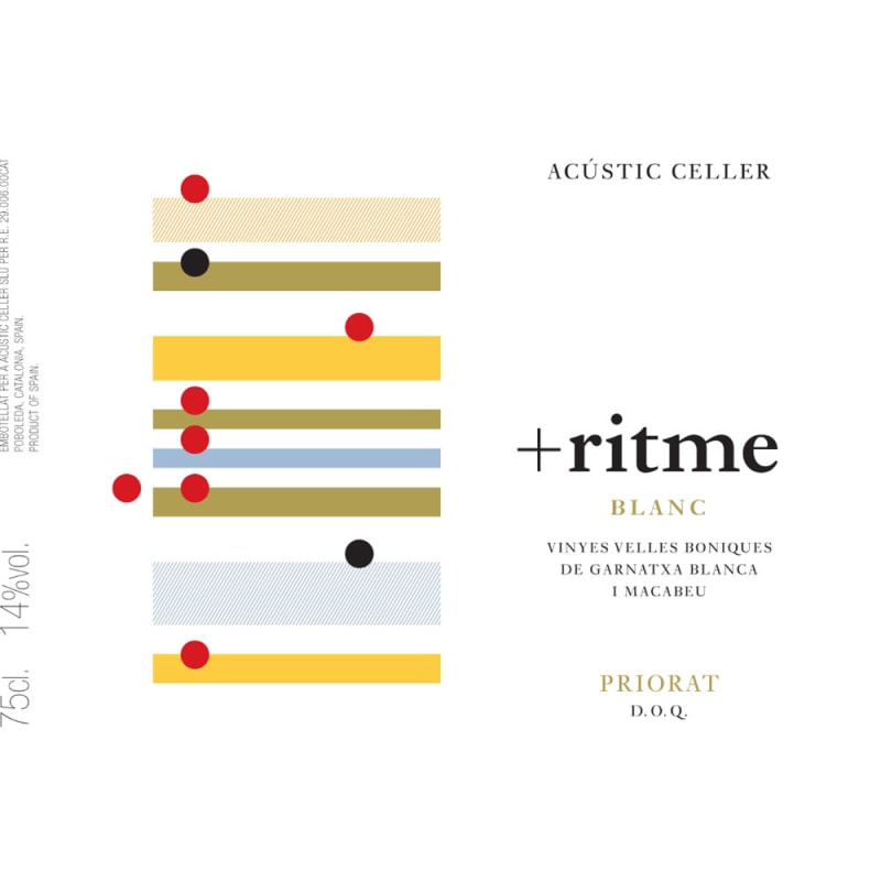 Ritme Blanc 2011 Front Label