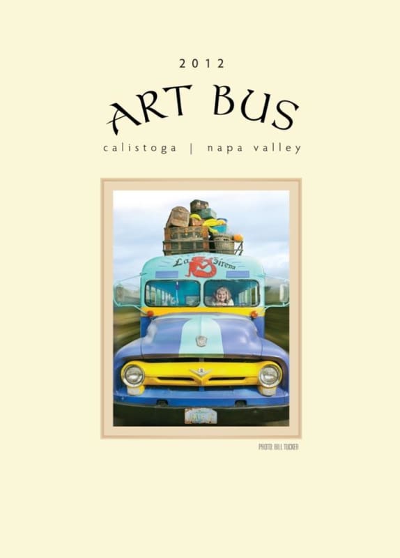 La Sirena Art Bus Red 2012 Front Label