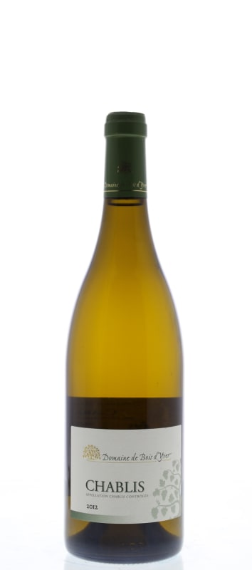 Bois d'Yver Chablis 2012 Front Bottle Shot