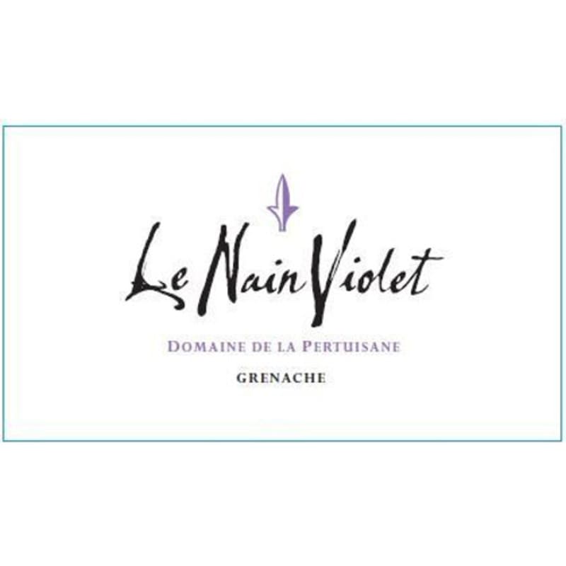 Domaine de la Pertuisane Le Nain Violet Grenache 2012 Front Label