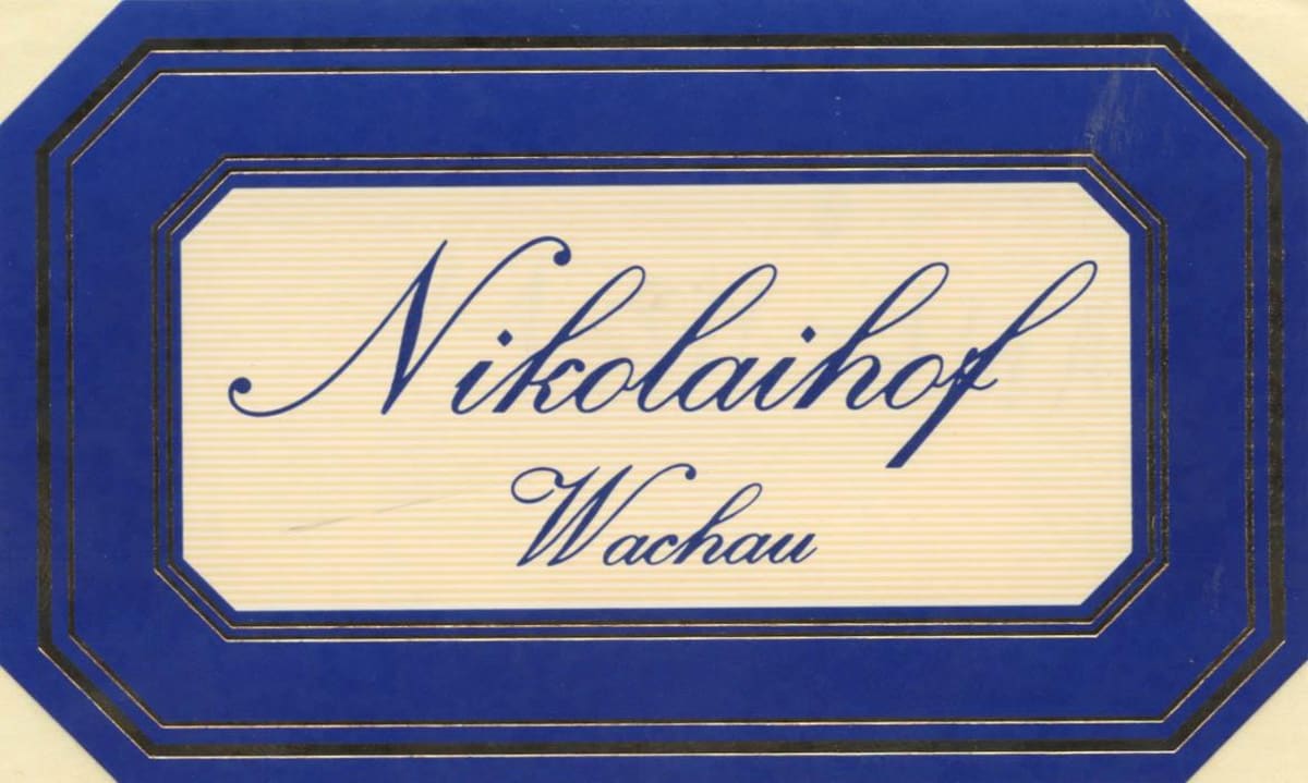Nikolaihof vom Stein Federspiel Riesling 2015 Front Label