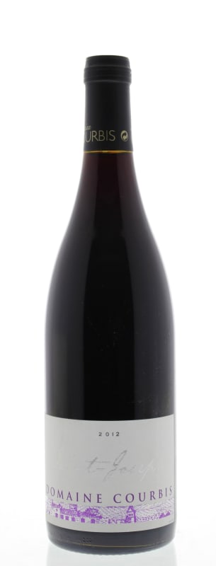 Courbis Saint-Joseph Rouge 2012 Front Bottle Shot