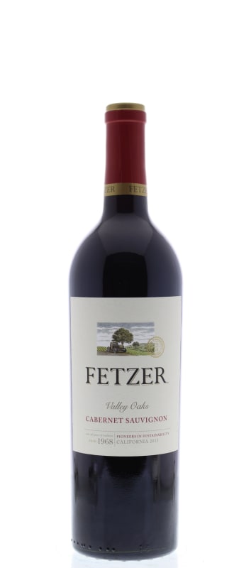 Fetzer Valley Oaks Cabernet Sauvignon 2013 Front Bottle Shot