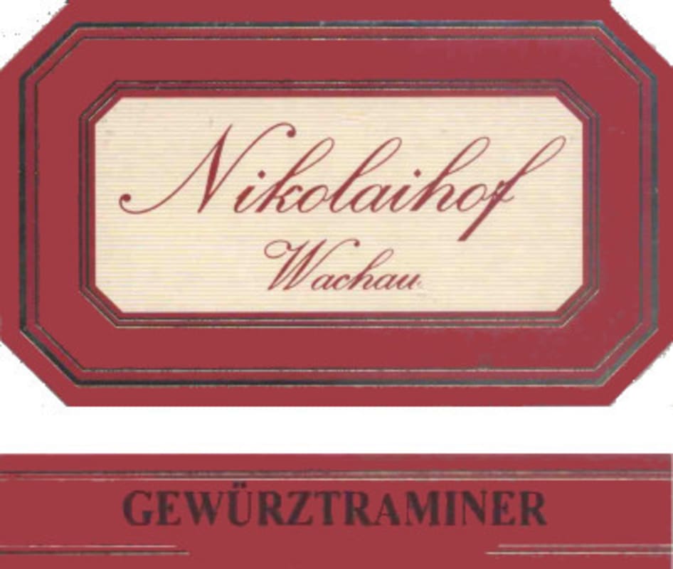 Nikolaihof Gewurztraminer 2014 Front Label