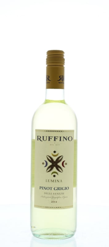 Ruffino Lumina Pinot Grigio 2014 Front Bottle Shot