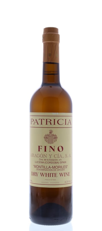 Patricia Fino Sherry Front Bottle Shot