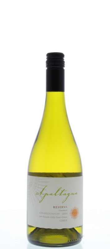 Apaltagua Reserva Chardonnay 2014 Front Bottle Shot