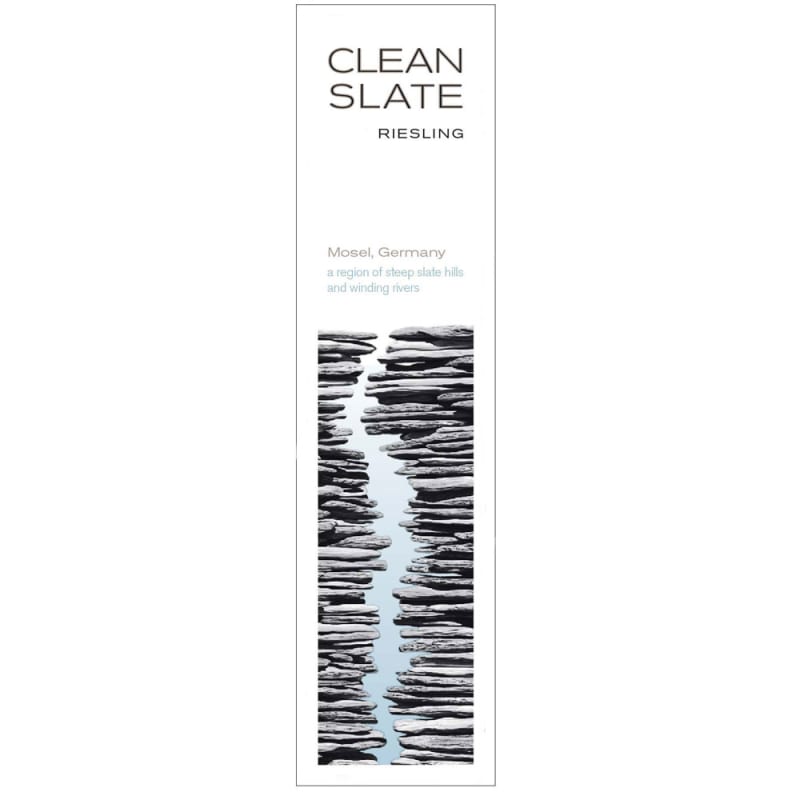 Clean Slate Mosel Riesling 2014 Front Label